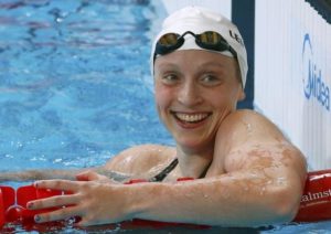 La statunitense Katie Ledecky, tre ori individuali, un oro e un argento in staffetta a Rio (Reuters)