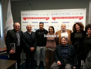 I relatori della presentazione del Vi Trofeo Città di Milano