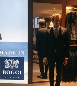 Shopping milanese per Gregorio Paltrinieri, dopo il Trofeo Città di Milano
