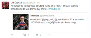 Lia Capizzi di Sky Sport ritwitta l'articolo e commenta così