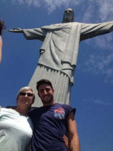 Lyubov Baruskova e Giovanni Tocci a Rio de Janeiro