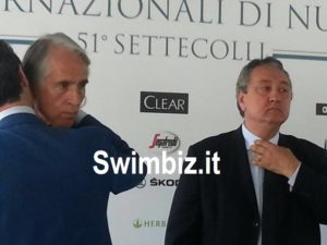 I Presidenti Giovanni Malagò e Paolo Barelli al 51° Settecolli
