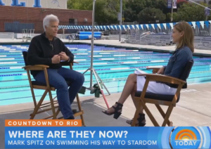 Mark Spitz oggi, intervistato dalla Nbc