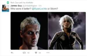 Il tweet di James Guy su Ryan Lochte