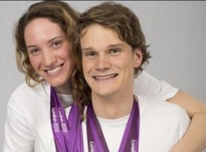 Yannick Agnel e Camille Muffat furono compagni di squadra a Nizza (Getty)