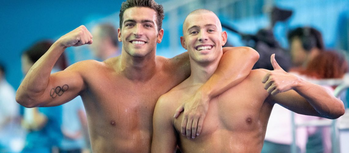 DETTI Gabriele, DE TULLIO Marco ITA Italy
Gwangju South Korea 21/07/2019
Swimming 4x100 freestyle relay men
18th FINA World Aquatics Championships
Nambu University Aquatics Center 
Photo © Giorgio Scala / Deepbluemedia / Insidefoto