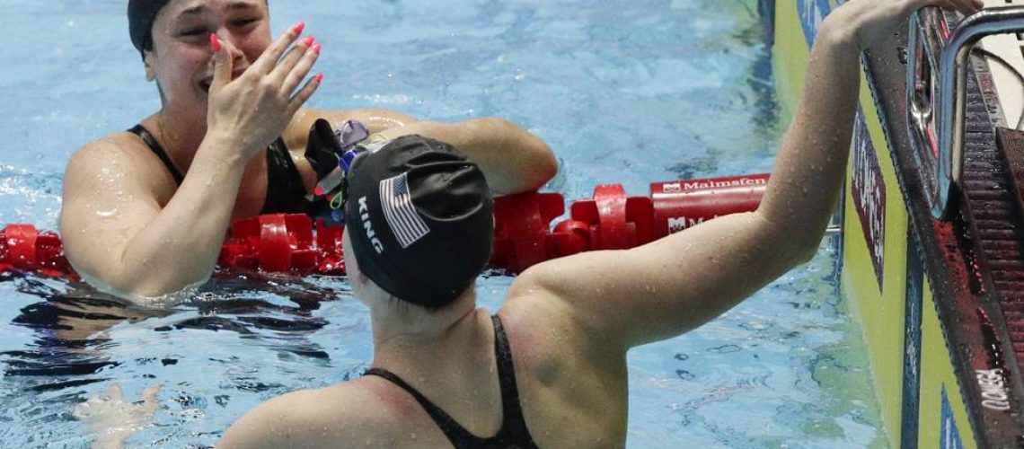 Benedetta Pilato e l'americana Lilly King