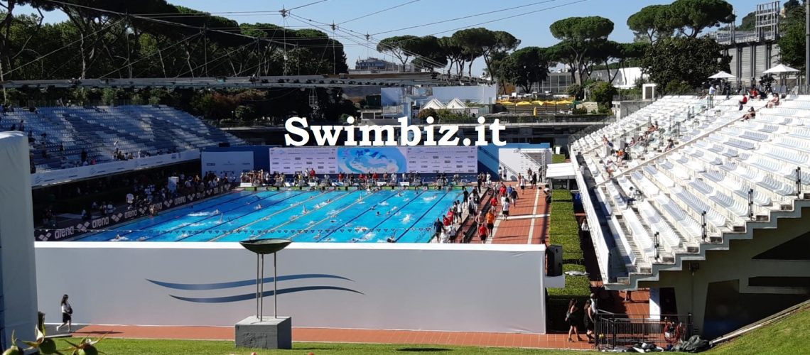 Lo Stadio del Nuoto di Roma